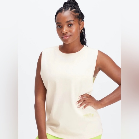 Fabletics oversized Terry tank SZ LG - Picture 1 of 6